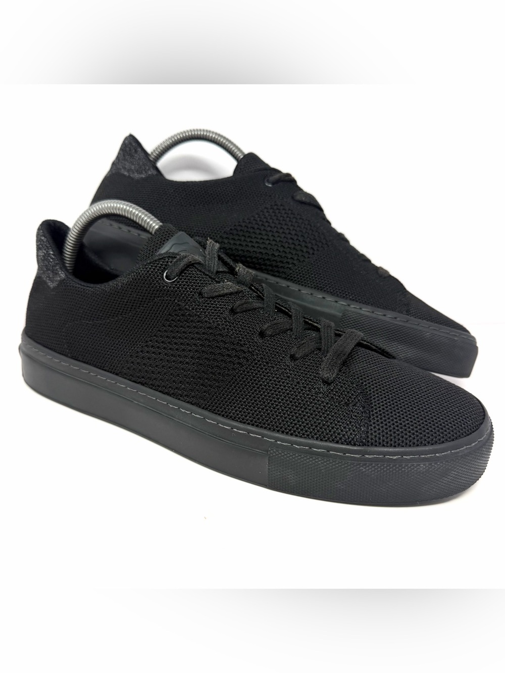 Greats Brooklyn Men’s Royale Knit Sneaker Sz 8 Black Tennis Shoe Made In Italy